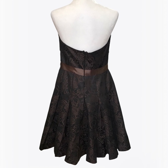 Liancarlo Couture Neiman Marcus 100% Silk Strapless Dress 10/12 - Picture 16 of 17